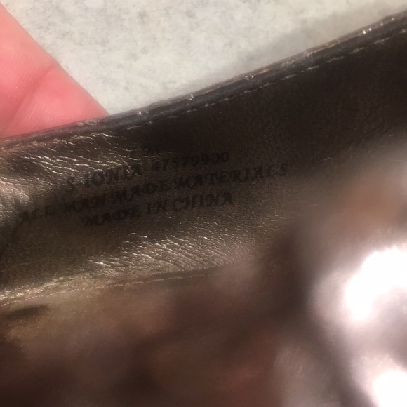 ❤️Sam Edelman metallic slingback flat size 7.5 - Picture 14 of 16